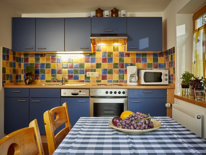 Küche in Ihrem Ferienhaus am Königssee